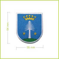 HABOVKA - vyšívaná nášivka