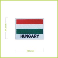 Maďarsko I - vyšívaná nášivka