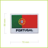 PORTUGALSKO I - vyšívaná nášivka