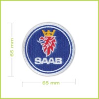 SAAB - vyšívaná nášivka