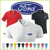 FORD - vyšívaná polokošeľa