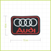 AUDI 3 - vyšívaná nášivka