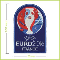 EURO 2016 - vyšívaná nášivka