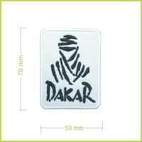 Dakar 2 - vyšívaná nášivka