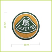 LOTUS - vyšívaná nášivka