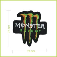 MONSTER ENERGY 1 - vyšívaná nášivka