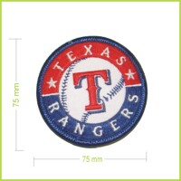 TEXAS RANGERS. - vyšívaná nášivka