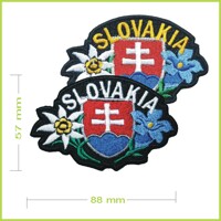 SLOVENSKÝ ZNAK 16 - vyšívaná nášivka