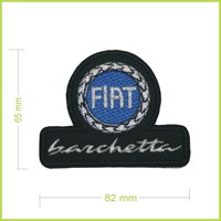 FIAT BARCHETTA - vyšívaná nášivka