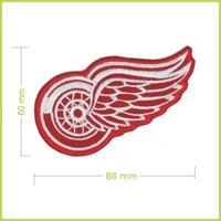 DETROIT RED WINGS - vyšívaná nášivka