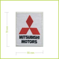 MITSUBISHI 1 - vyšívaná nášivka