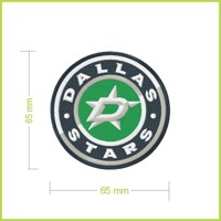 DALLAS STARS - vyšívaná nášivka