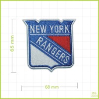 NEW YORK RANGERS - vyšívaná nášivka