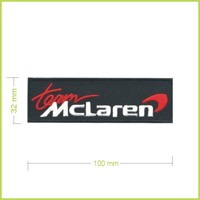 McLAREN team - vyšívaná nášivka