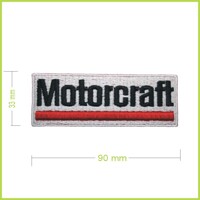 MOTORCRAFT - vyšívaná nášivka