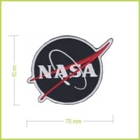 NASA - vyšívaná nášivka