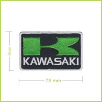 KAWASAKI- vyšívaná nášivka