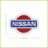 NISSAN 1.0 - vyšívaná nášivka