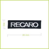 RECARO - vyšívaná nášivka