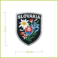 SLOVENSKÝ ZNAK 38 - vyšívaná nášivka