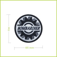 BOMBARDIER - vyšívaná nášivka