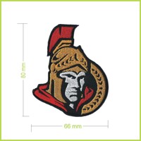 OTTAWA SENATORS - vyšívaná nášivka