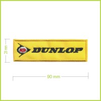 DUNLOP - vyšívaná nášivka