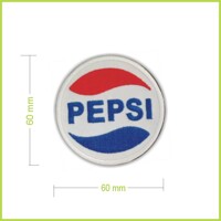 PEPSI COLA - vyšívaná nášivka