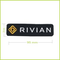 RIVIAN - vyšívaná nášivka