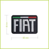 FIAT 2 - vyšívaná nášivka