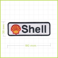 SHELL 3 - vyšívaná nášivka