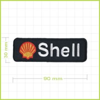 SHELL 4 - vyšívaná nášivka