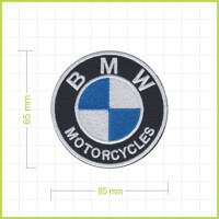 BMW MOTORCYCLES - vyšívaná nášivka