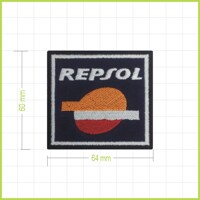 REPSOL - vyšívaná nášivka