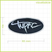 TUPAC - vyšívaná nášivka