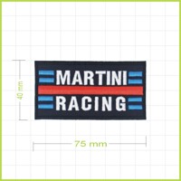 MARTINI RACING - vyšívaná nášivka