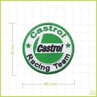 CASTROL RACING TEAM - vyšívaná nášivka