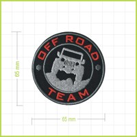 OFF ROAD TEAM - vyšívaná nášivka