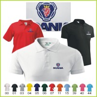 SCANIA - vyšívaná polokošeľa