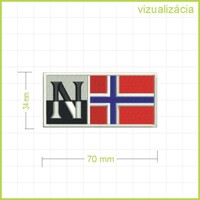NAPAPIJRI 1- vyšívaná nášivka