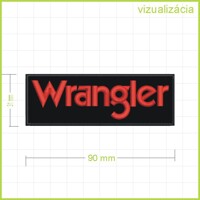 WRANGLER - vyšívaná nášivka