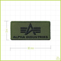 ALPHA INDUSTRIES 1 - vyšívaná nášivka