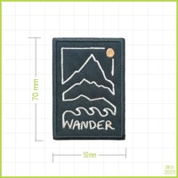 Wander - vyšívaná nášivka