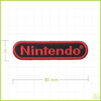 NINTENDO - vyšívaná nášivka