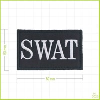 SWAT - vyšívaná nášivka