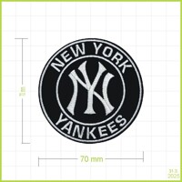 NY Yankees 1 - vyšívaná nášivka