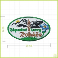 Západné Tatry Roháče - vyšívaná nášivka