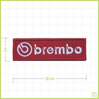 BREMBO - vyšívaná nášivka