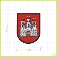 BRATISLAVA 1 - vyšívaná nášivka