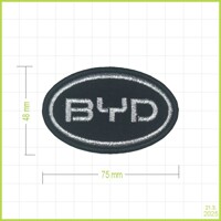 BYD 1 - vyšívaná nášivka